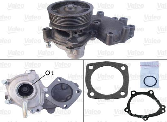 Valeo 506563 - Ūdenssūknis www.autospares.lv