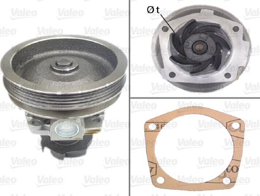 Valeo 506519 - Ūdenssūknis www.autospares.lv