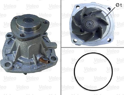 Valeo 506589 - Ūdenssūknis autospares.lv