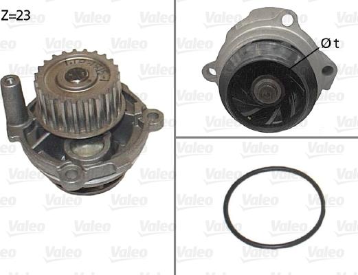 Valeo 506583 - Ūdenssūknis www.autospares.lv