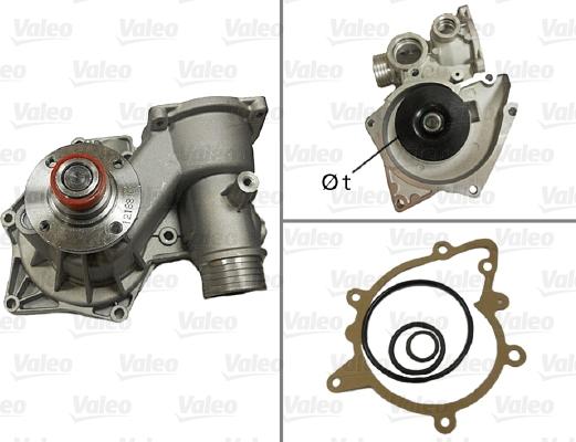 Valeo 506521 - Ūdenssūknis www.autospares.lv