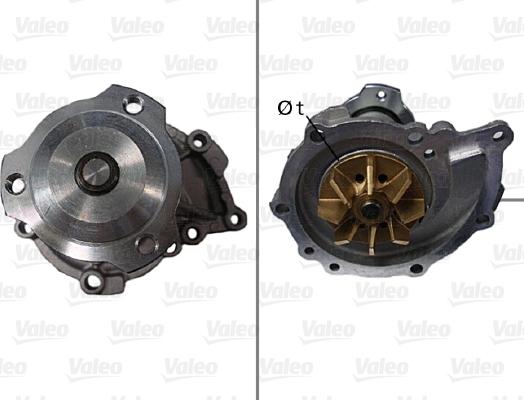 Valeo 506579 - Водяной насос www.autospares.lv