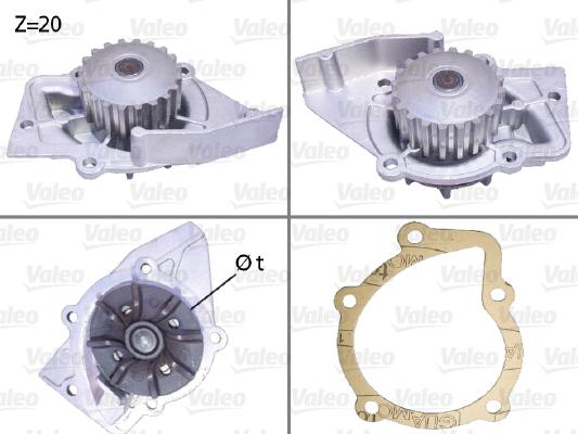 Valeo 506575 - Water Pump www.autospares.lv