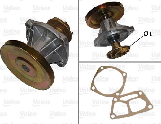 Valeo 506572 - Ūdenssūknis www.autospares.lv