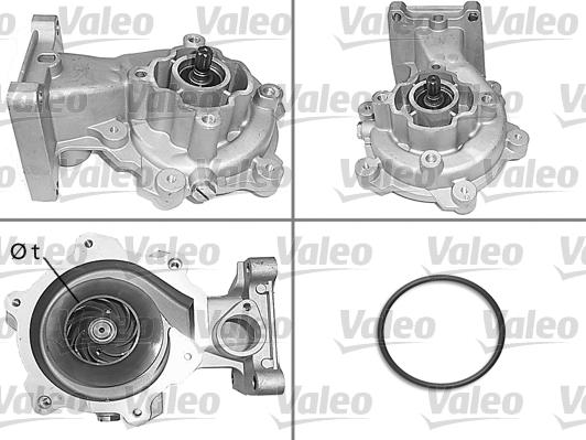 Valeo 506693 - Ūdenssūknis www.autospares.lv