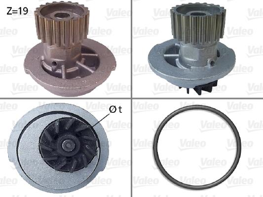 Valeo 506649 - Water Pump www.autospares.lv