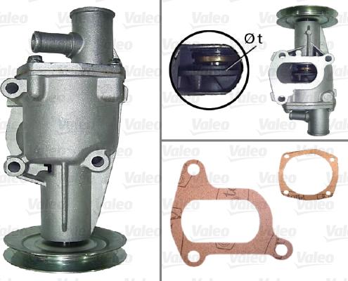 Valeo 506645 - Ūdenssūknis www.autospares.lv