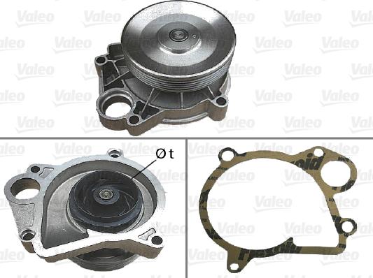 Valeo 506646 - Ūdenssūknis www.autospares.lv