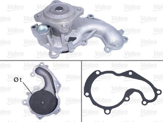 Valeo 506641 - Water Pump www.autospares.lv