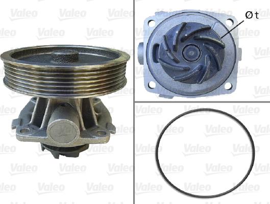 Valeo 506669 - Ūdenssūknis autospares.lv