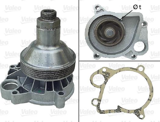 Valeo 506662 - Ūdenssūknis www.autospares.lv