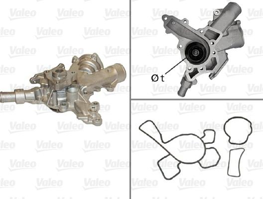 Valeo 506601 - Ūdenssūknis autospares.lv