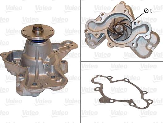 Valeo 506611 - Water Pump www.autospares.lv