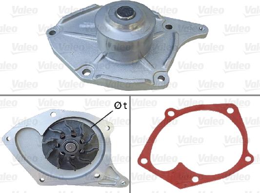 Valeo 506674 - Ūdenssūknis www.autospares.lv