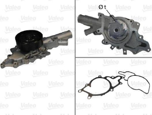 Valeo 506675 - Ūdenssūknis www.autospares.lv