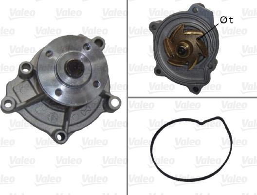 Valeo 506678 - Ūdenssūknis autospares.lv