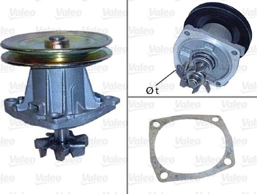 Valeo 506092 - Ūdenssūknis www.autospares.lv