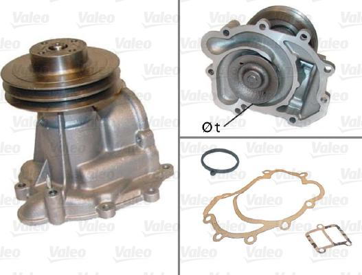 Valeo 506058 - Ūdenssūknis www.autospares.lv