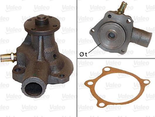 Valeo 506009 - Ūdenssūknis www.autospares.lv