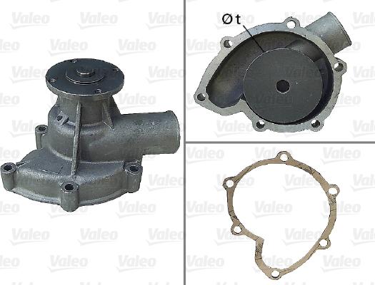 Valeo 506070 - Water Pump www.autospares.lv