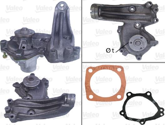 Valeo 506144 - Water Pump www.autospares.lv