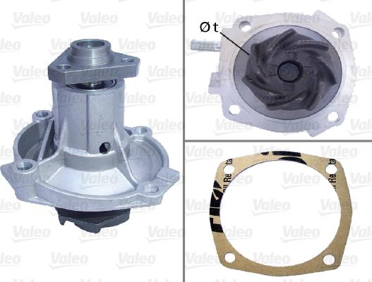 Valeo 506148 - Ūdenssūknis www.autospares.lv