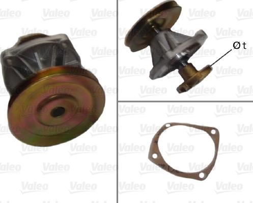 Valeo 506143 - Ūdenssūknis www.autospares.lv