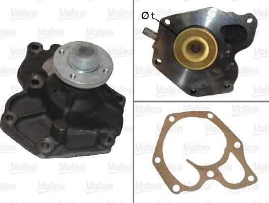 Valeo 506166 - Ūdenssūknis www.autospares.lv