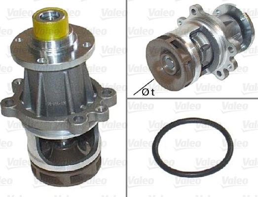 Valeo 506110 - Ūdenssūknis www.autospares.lv