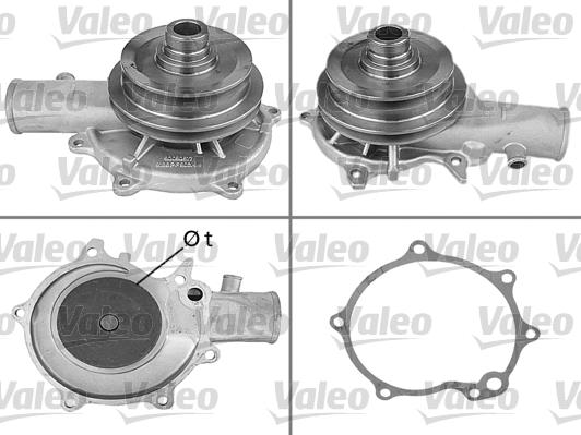 Valeo 506188 - Ūdenssūknis www.autospares.lv