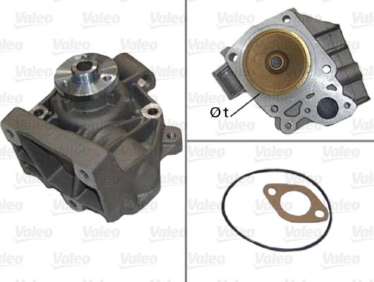 Valeo 506128 - Ūdenssūknis www.autospares.lv