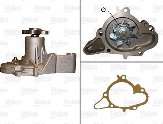 Valeo 506897 - Ūdenssūknis www.autospares.lv