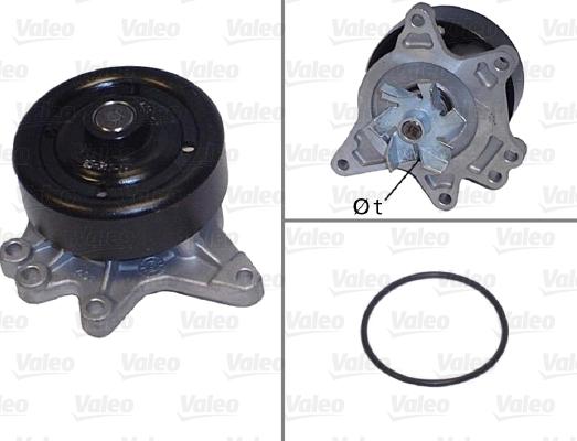 Valeo 506844 - Ūdenssūknis www.autospares.lv