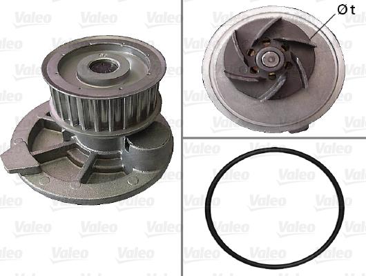 Valeo 506856 - Water Pump www.autospares.lv