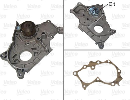 Valeo 506851 - Ūdenssūknis www.autospares.lv