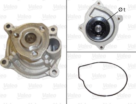 Valeo 506867 - Ūdenssūknis www.autospares.lv