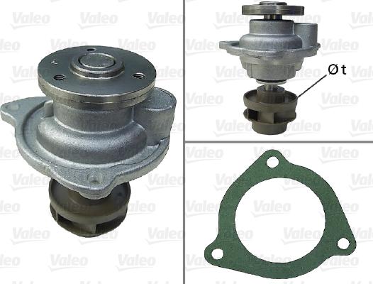 Valeo 506809 - Water Pump www.autospares.lv