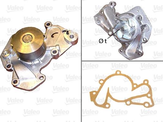 Valeo 506819 - Ūdenssūknis www.autospares.lv