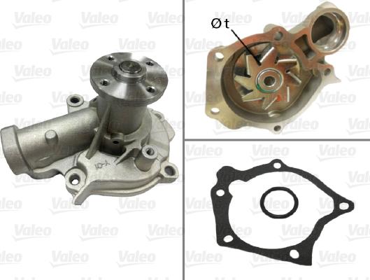 Valeo 506816 - Ūdenssūknis www.autospares.lv