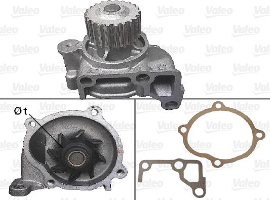 Valeo 506880 - Water Pump www.autospares.lv