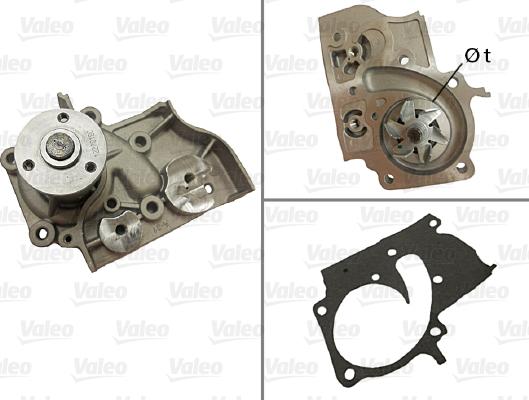 Valeo 506825 - Water Pump www.autospares.lv