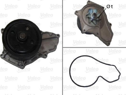 Valeo 506878 - Ūdenssūknis autospares.lv