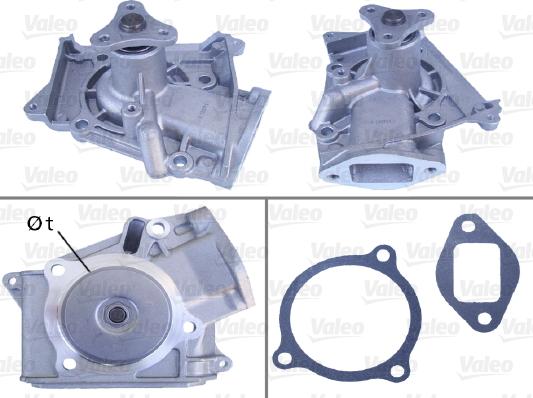 Valeo 506399 - Water Pump www.autospares.lv