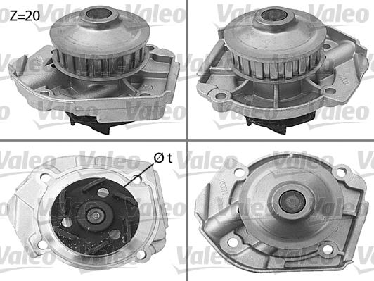 Valeo 506397 - Water Pump www.autospares.lv