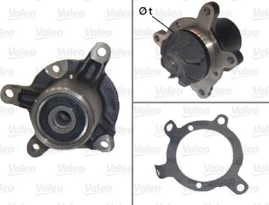 Valeo 506344 - Water Pump www.autospares.lv