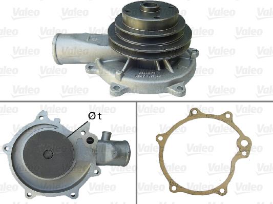 Valeo 506346 - Ūdenssūknis www.autospares.lv