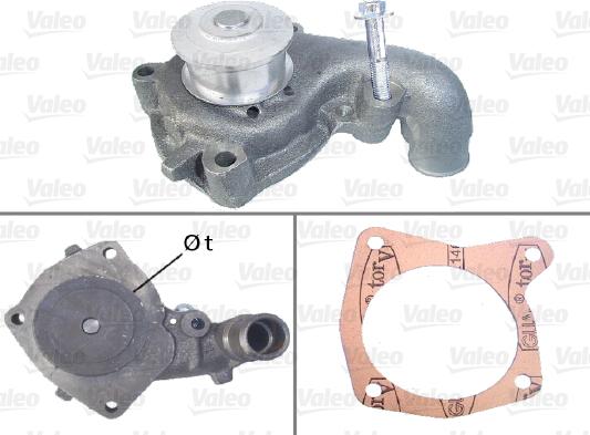 Valeo 506301 - Water Pump www.autospares.lv