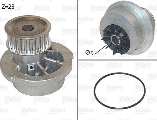 Valeo 506308 - Water Pump www.autospares.lv