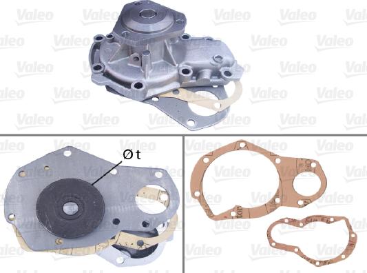 Valeo 506311 - Ūdenssūknis www.autospares.lv