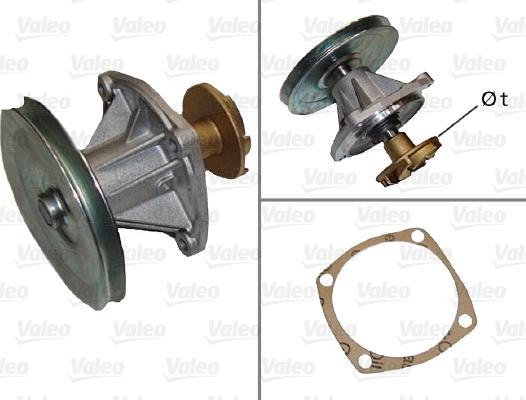 Valeo 506386 - Ūdenssūknis www.autospares.lv